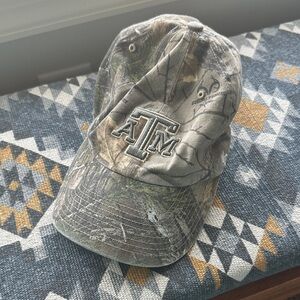 Texas Aggies ATM real tree camo baseball hat adjustable